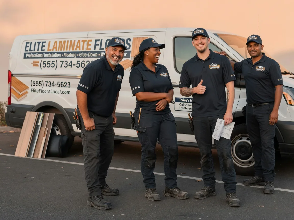 Laminate flooring installation company in Orchard, TX